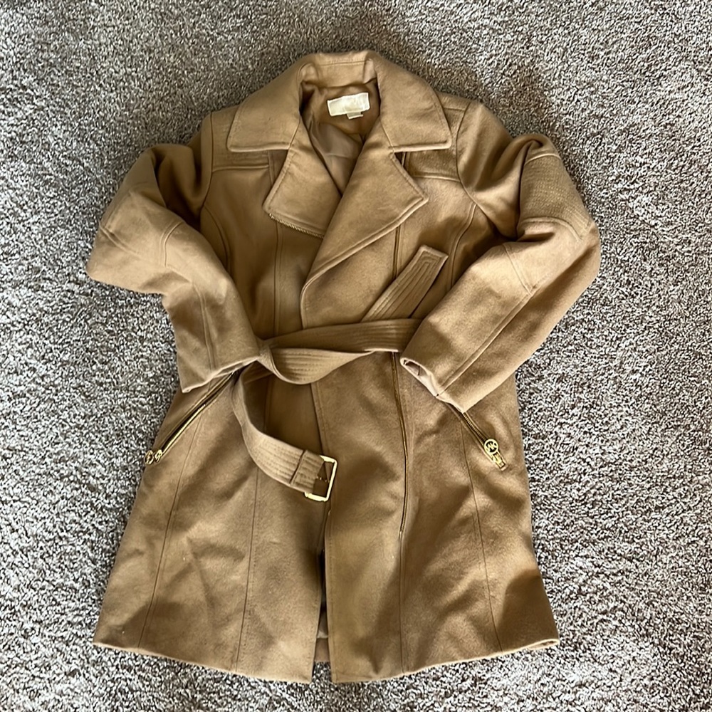Michael Kors size med long pea coat.
